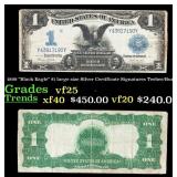 1899 $1 large size Silver Certificate 'Black Eagle
