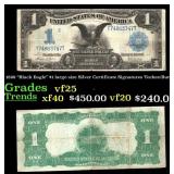 1899 $1 large size Silver Certificate 'Black Eagle