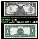 1899 $1 large size Silver Certificate 'Black Eagle
