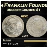 2006-P Ben Franklin Founding Father Modern Commem