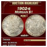 1902-s Morgan Dollar $1 ms64+ SEGS