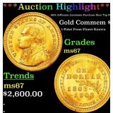 *Highlight* 1903 Jefferson Louisiana Purchase Gold