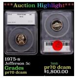 ***Auction Highlight*** 1975-s Proof Jefferson Nic