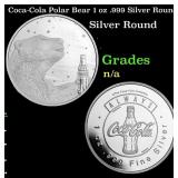 Coca-Cola Polar Bear 1 oz .999 Silver Round