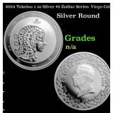 2024 Tokelau 1 oz Silver $5 Zodiac Series: Virgo C