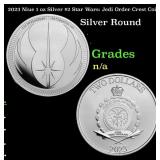 2023 Niue 1 oz Silver $2 Star Wars: Jedi Order Cre
