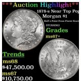 *Highlight* 1878-s Morgan Dollar Near Top Pop! $1