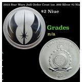 2023 Star Wars Jedi Order Crest 1oz .999 Silver $2