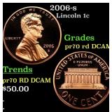 2006-s Proof Lincoln Cent 1c pr70 rd DCAM SEGS