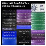 *Highlight* 1970-1999 Proof Set Run 164 Coins 30 C