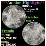 *Highlight* 1880-s Morgan Dollar $1 ms67+ SEGS (fc