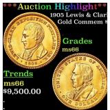 *Highlight* 1905 Lewis & Clark Gold Commem Dollar