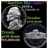 *Highlight* 1976-s Proof Lincoln Cent 1c pr70 dcam