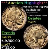 *Highlight* 1938-d/s Buffalo Nickel Near Top Pop!