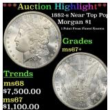 *Highlight* 1882-s Morgan Dollar Near Top Pop! $1