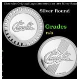 Chevrolet Original Logo (1911-1914) 1 oz .999 Silv