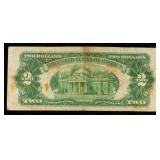 1928G $2 Red Seal United States Note Grades vf++