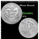 2022 Niue 1 oz Silver Icons of Inspiration: Wright