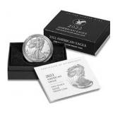 2022-w Silver Eagle 1 Oz Silver Proof In Original