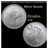 2024 Niue 1 oz Silver Icons of Inspiration: Shakes