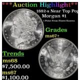 *Highlight* 1882-s Morgan Dollar Near Top Pop! $1