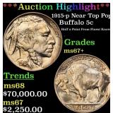 *Highlight* 1915-p Buffalo Nickel Near Top Pop! 5c