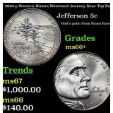 2005-p Western Waters Jefferson Nickel Westward Jo