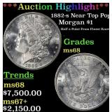 *Highlight* 1882-s Morgan Dollar Near Top Pop! $1