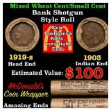 Small Cent Mixed Roll Orig Brandt McDonalds Wrappe
