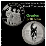 2014-P Civil Rights Act Of 1964 Proof Modern Comme