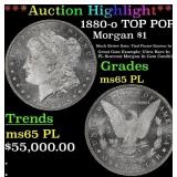*Highlight* 1880-o Morgan Dollar TOP POP! $1 ms65