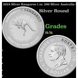 2024 Silver Kangaroo 1 oz .999 Silver Australia $1
