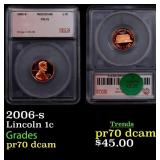 2006-s Proof Lincoln Cent 1c pr70 dcam SEGS