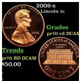 2006-s Proof Lincoln Cent 1c pr70 rd DCAM SEGS