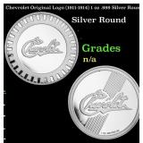 Chevrolet Original Logo (1911-1914) 1 oz .999 Silv