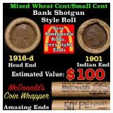 Small Cent Mixed Roll Orig Brandt McDonalds Wrappe