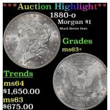 *Highlight* 1880-o Morgan Dollar $1 ms63+ SEGS (fc