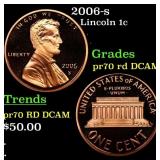 2006-s Proof Lincoln Cent 1c pr70 rd DCAM SEGS