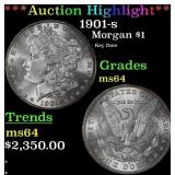 *Highlight* 1901-s Morgan Dollar $1 ms64 SEGS (fc)