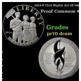 2014-P Civil Rights Act Of 1964 Proof Modern Comme