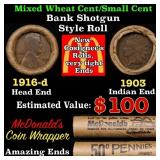 Small Cent Mixed Roll Orig Brandt McDonalds Wrappe
