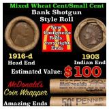 Small Cent Mixed Roll Orig Brandt McDonalds Wrappe