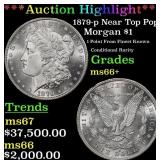 *Highlight* 1879-p Morgan Dollar Near Top Pop! $1