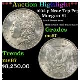 *Highlight* 1902-p Morgan Dollar Near Top Pop! $1