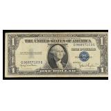1935D $1 Blue Seal Silver Certificate Grades vf++