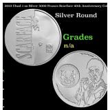 2023 Chad 1 oz Silver 5000 Francs Scarface 40th An