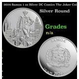 2024 Samoa 1 oz Silver DC Comics The Joker Coin