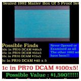 Original sealed box of 5x 1992 United States Mint