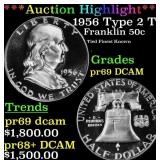 *Highlight* 1956 Type 2 Proof Franklin Half Dollar