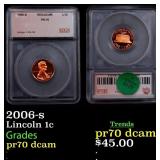 2006-s Proof Lincoln Cent 1c pr70 dcam SEGS
